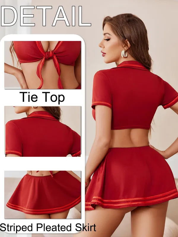 Solid_2-Piece_Nightwear_Baby_Doll_Lingerie_for_Women