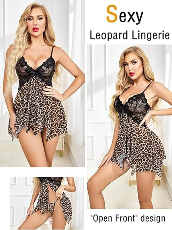 Floral_Babydoll_Lingerie_Set,_Blue_Daisy_Print_with_White_Lace_Trim,_Asymmetric_Hem