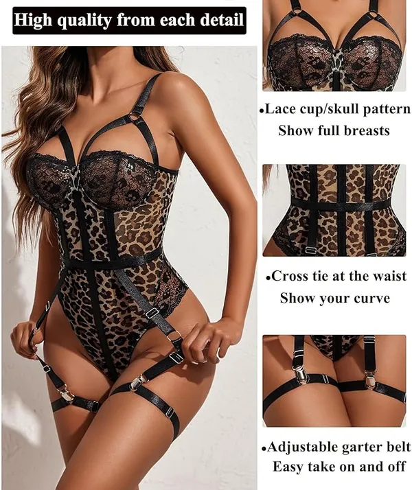 Women_Garter_Lingerie_Set_Strappy_Teddy_Naughty_Bodysuit_Exotic_One_Piece_Babydoll