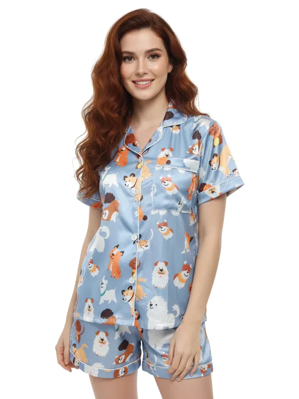 Cute_Satin_Pajama_Sets_for_Women,_Preppy_Summer_Pajamas_for_Teen_Girls,_2_Piece_Silk_Pjs_Shorts_Lounge_Set