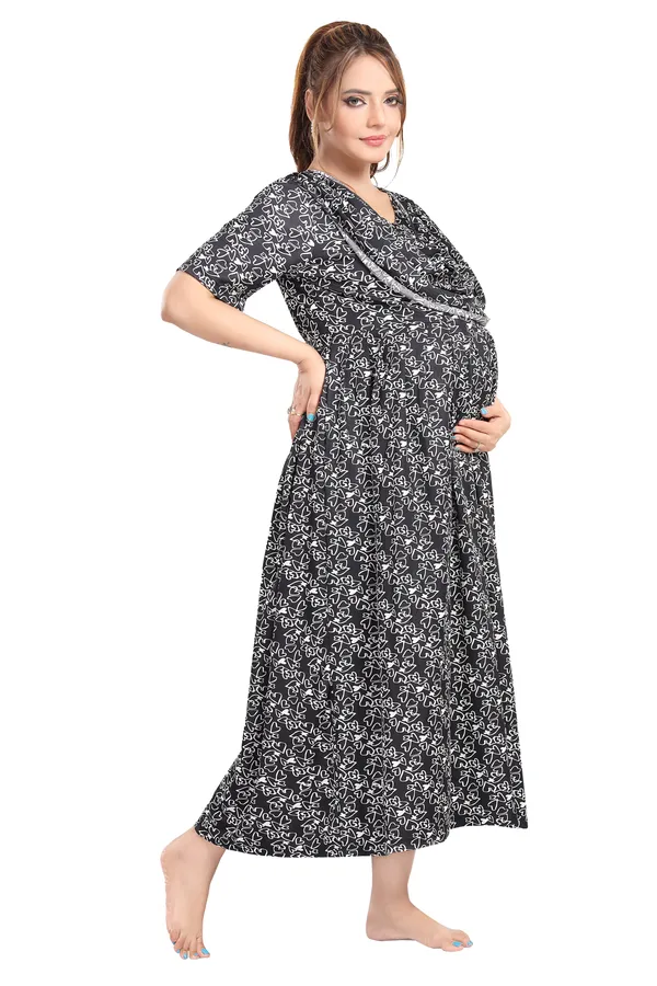 Grey_Premium_Cotton_Feeding_Nighty_For_Women