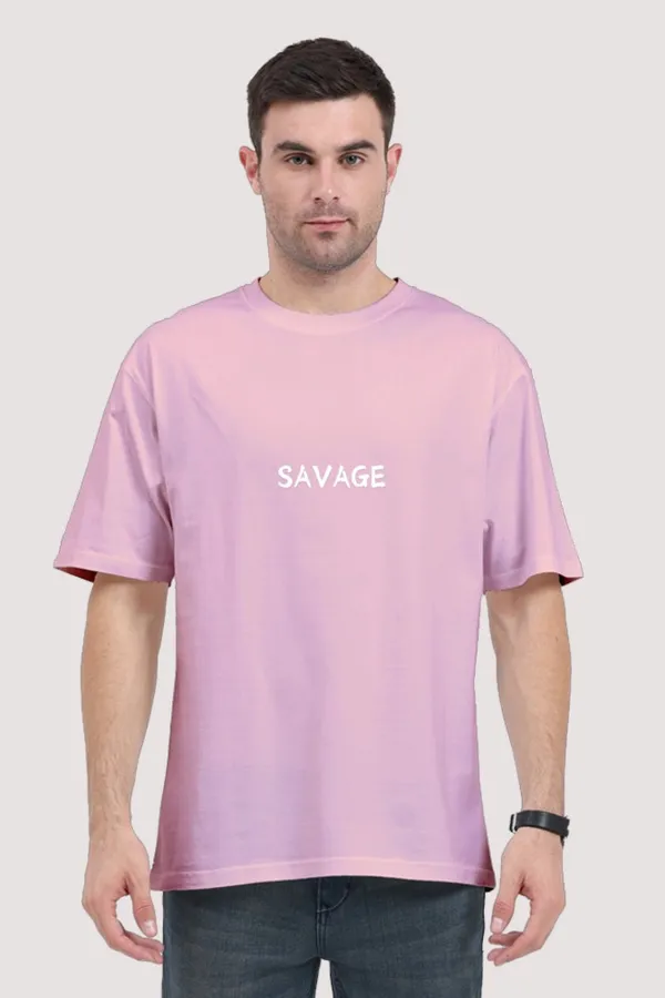 Light_Baby_Pink_Pure_Cotton_Savage_Unisex_Premium_Oversized_T-Shirts
