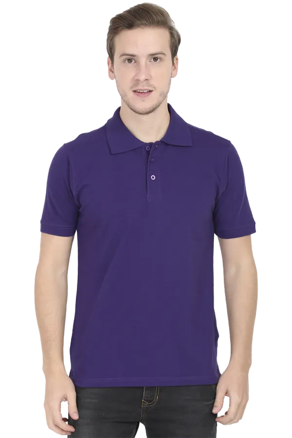 Purple_Pure_Cotton_Mens_Premium_Plain_Polo_T-Shirt
