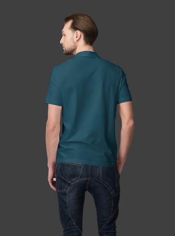 Neon_Blue_Pure_Cotton_Mens_Premium_Plain_Polo_T-Shirt