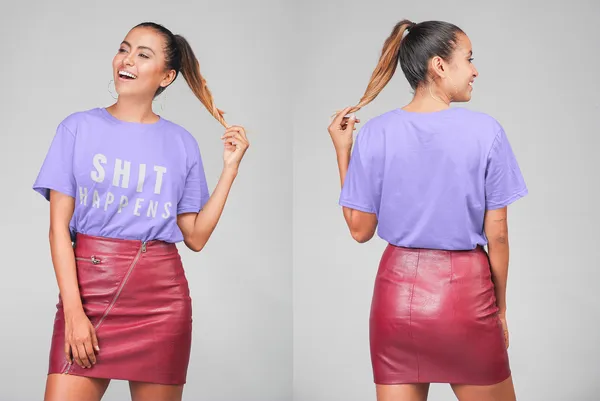 Lavender_Pure_Cotton_Oversized_Unisex_Puff_Print_T-Shirt_|_Premium_Stitch_&_Streetwear_Vibe