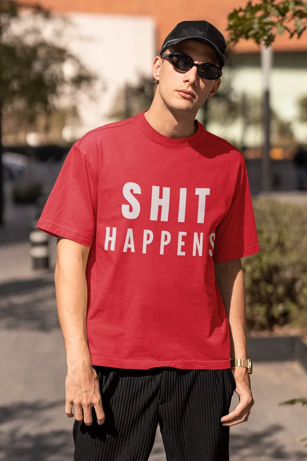 Red_Pure_Cotton_Oversized_Unisex_Puff_Print_T-Shirt_|_Premium_Stitch_&_Streetwear_Vibe