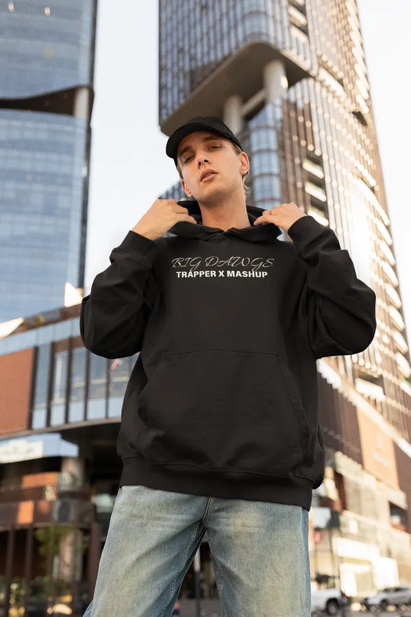 Black_Cotton_Blend_Mens_Oversized_Hoodie