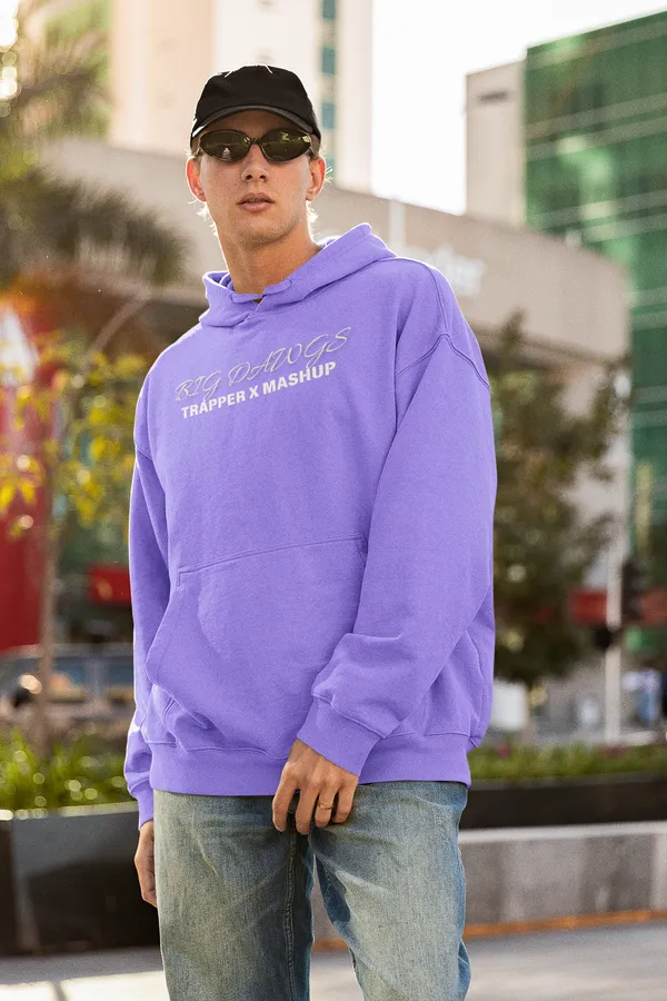 Lavender_Cotton_Blend_Mens_Oversized_Hoodie