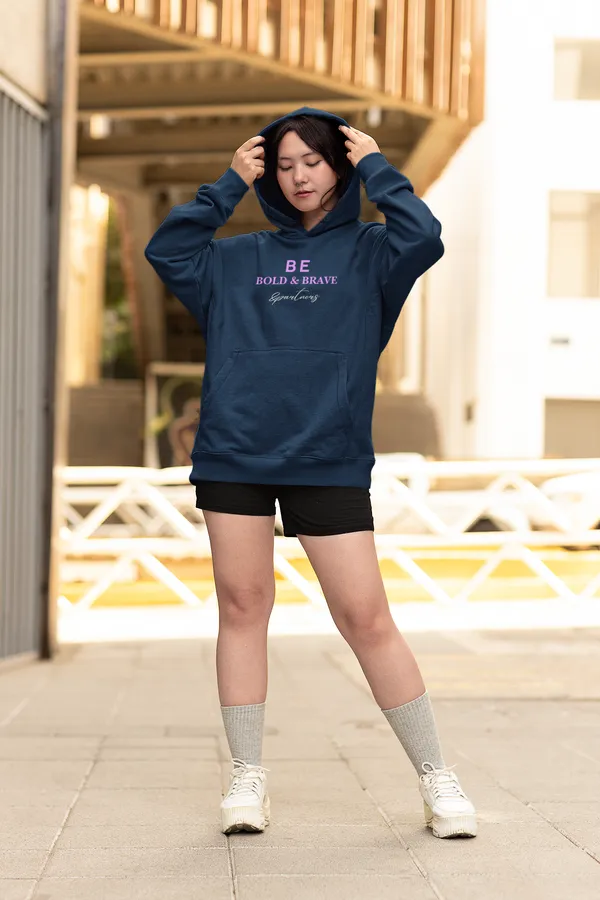 Navy_Blue_Cotton_Blend_Womens_High-Class_Oversized_Hoodie
