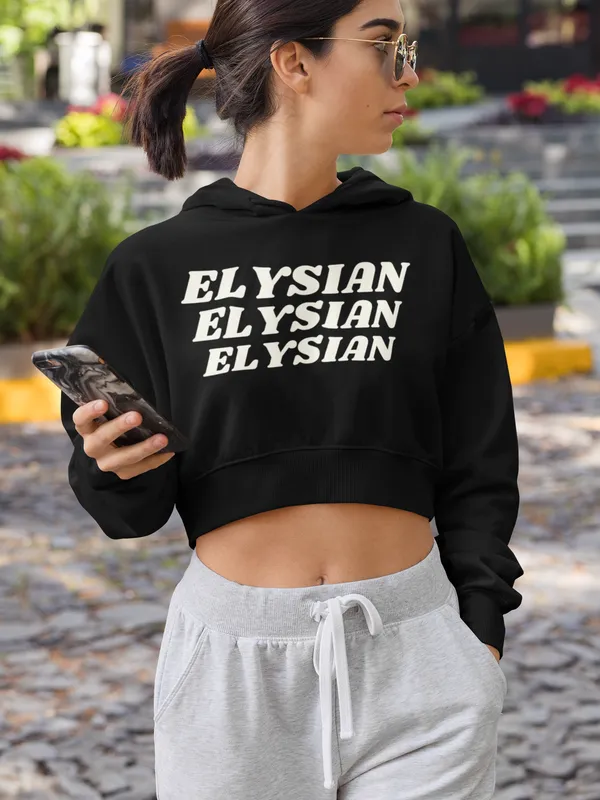 Black_Ultra-Soft_Fabric_Womens_Premium_Crop_Hoodie