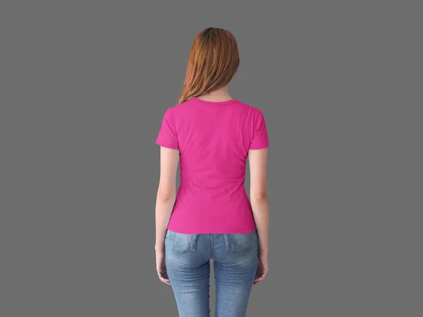Pink_Pure_Cotton_Premium_Classic_Fit_Womens_T-Shirt