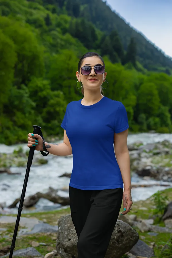 Royal_Blue_Pure_Cotton_Premium_Classic_Fit_Womens_T-Shirt