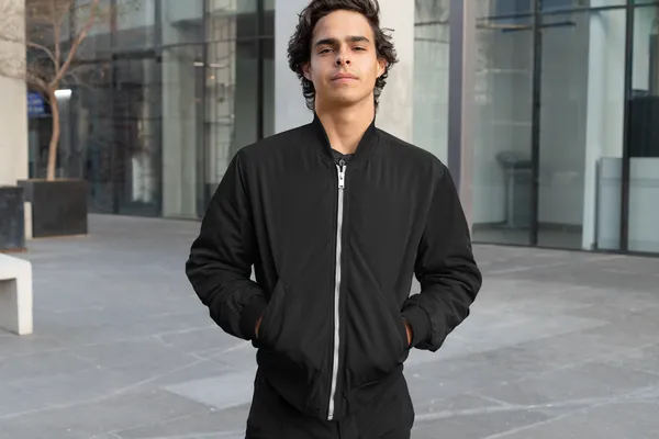Black_Soft,_Breathable_Fabric_Mens_Bomber_Jacket