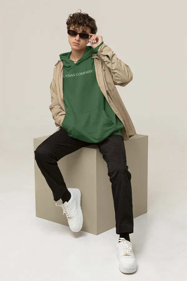Bottle_Green_Cotton_Blend_Mens_Oversized_Hoodie