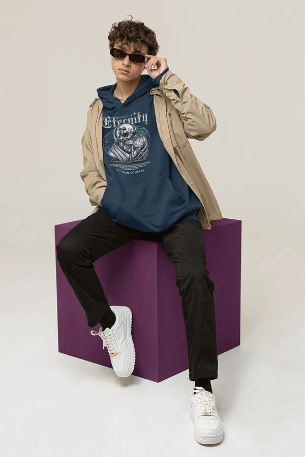 Navy_Blue_Cotton_Blend_Mens_Oversized_Zombie_Hoodie