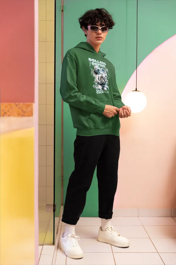 Bottle_Green_Cotton_Blend_Mens_Premium_Oversized_Hoodie