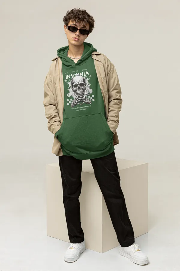 Bottle_Green_Cotton_Blend_Mens_Premium_Oversized_Hoodie