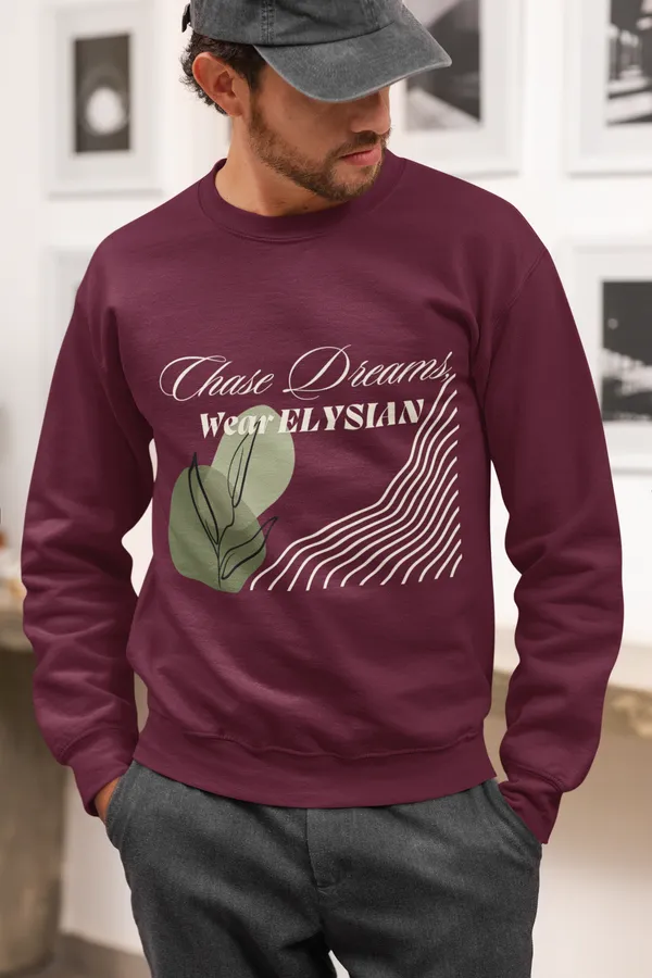 Maroon_Ultra-Soft_Fabric_Mens_Premium_Oversized_Sweatshirt