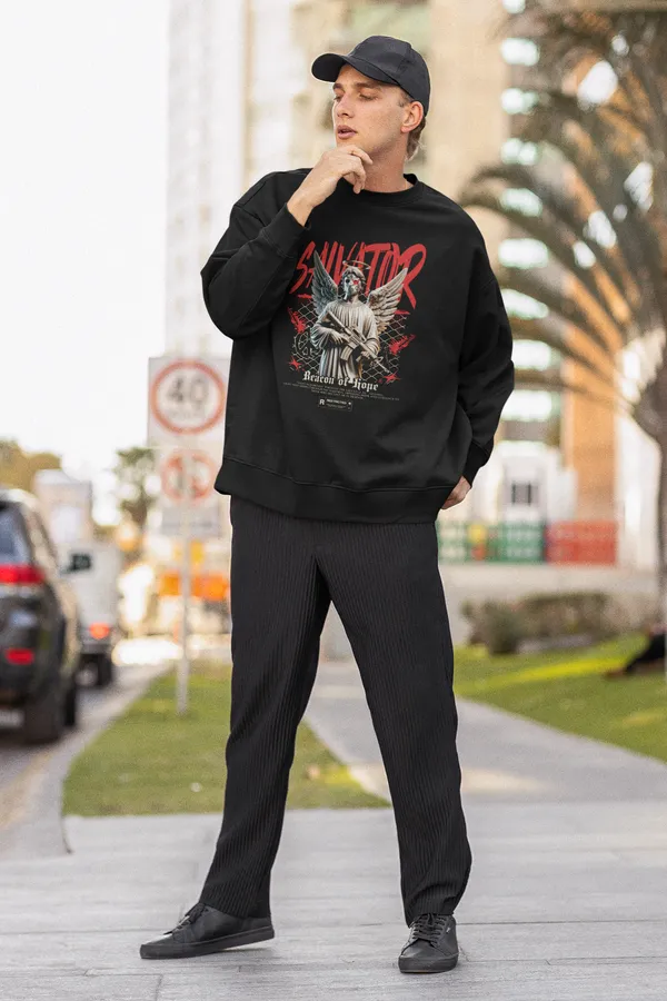 Black_Cotton_Blend_Modern_Mens_Oversized_Sweatshirt