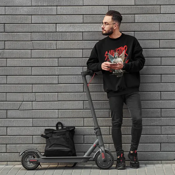 Black_Cotton_Blend_Modern_Mens_Oversized_Sweatshirt