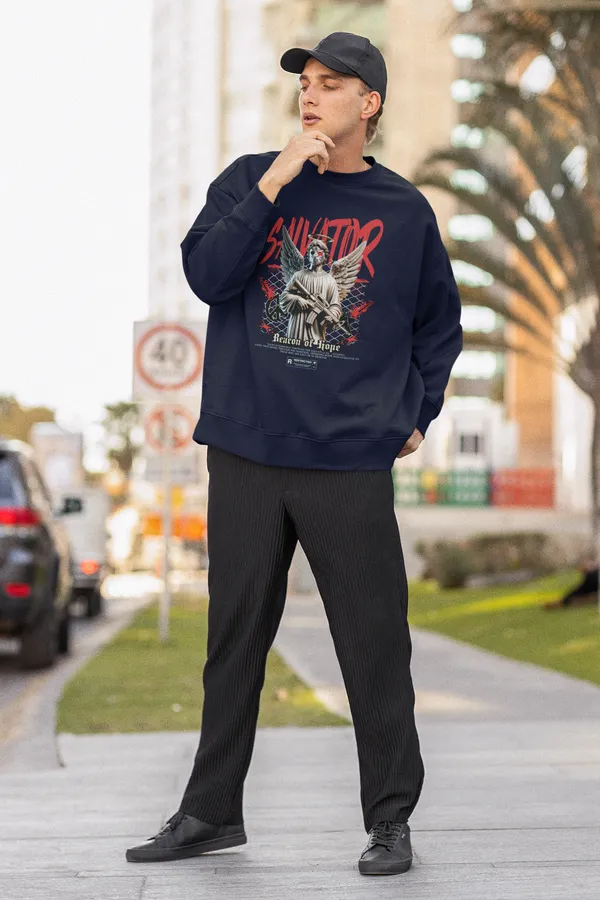 Navy_Blue_Cotton_Blend_Modern_Mens_Oversized_Sweatshirt
