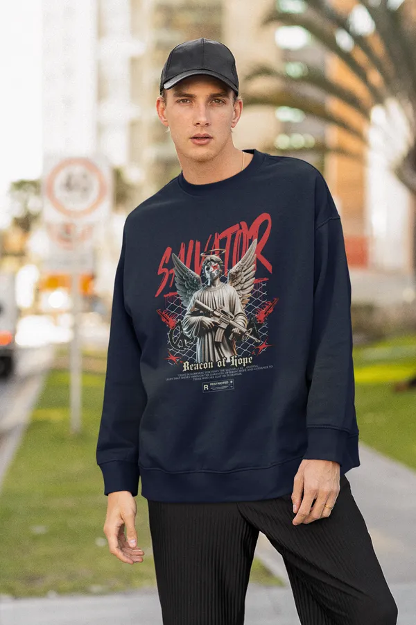 Navy_Blue_Cotton_Blend_Modern_Mens_Oversized_Sweatshirt