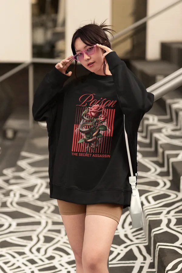 Black_Cotton_Blend_Modern_Womens_Oversized_Sweatshirt
