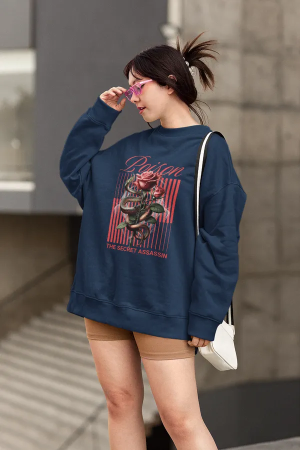 Navy_Blue_Cotton_Blend_Modern_Womens_Oversized_Sweatshirt