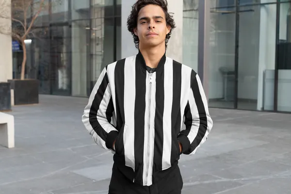 Black_&_White_Strips_Premium_Fabric_Mens_Premium_Bomber_Jacket