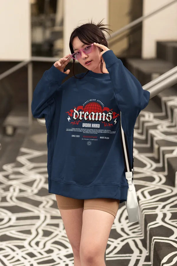 Navy_Blue_Soft-Touch_Fabric_Trendy_Oversized_Sweatshirt_For_Women