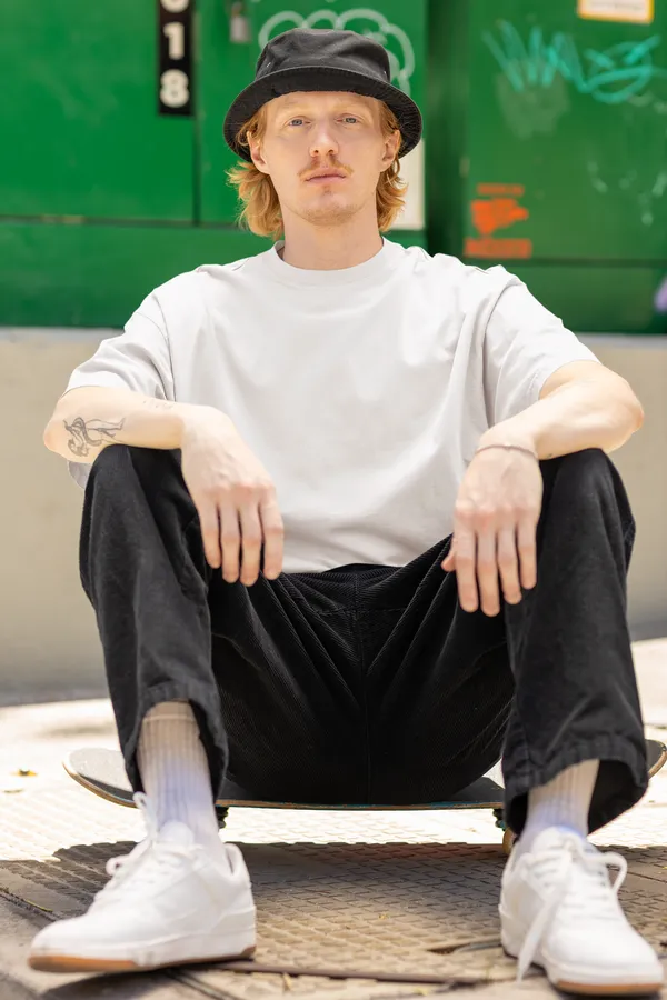 White_Pure_Cotton_Ultimate_Comfort_Mens_Oversized_Standard_Tee_|_Plain_And_Premium