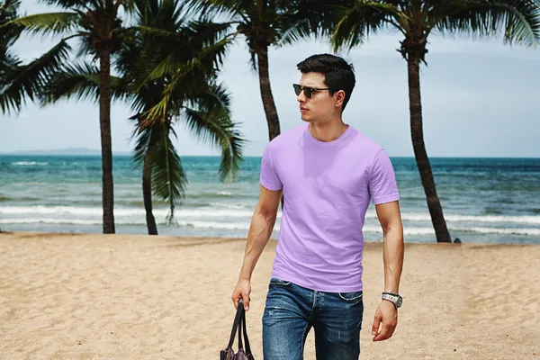 Lavender_Pure_Cotton_Ultimate_Comfort_Mens_Premium_Classic_Tee
