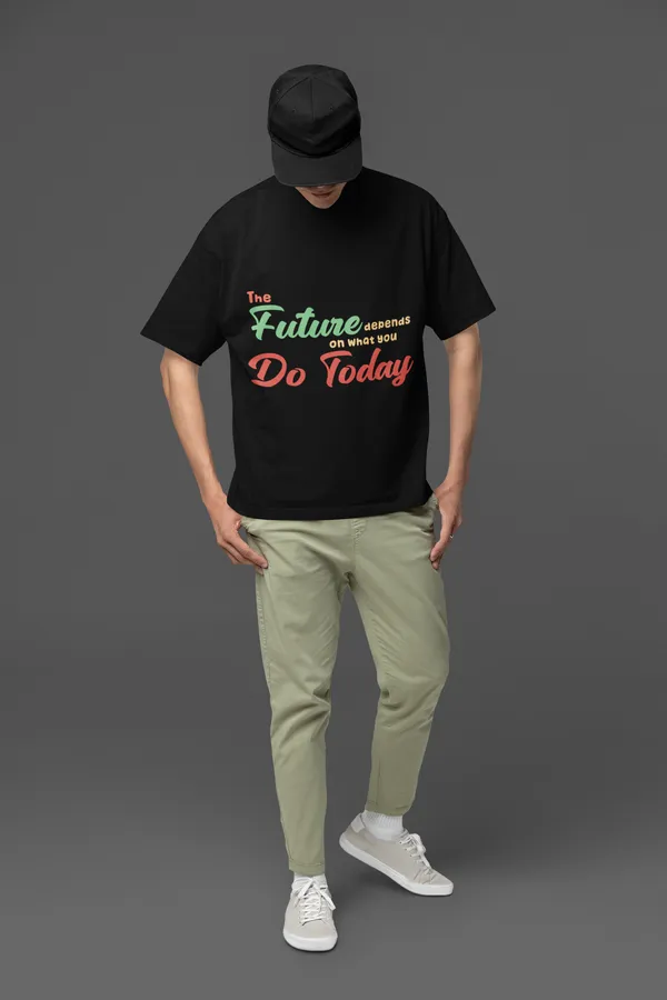 Black_Cotton_Blend_Ultimate_Comfort_Unisex_Oversized_Tee