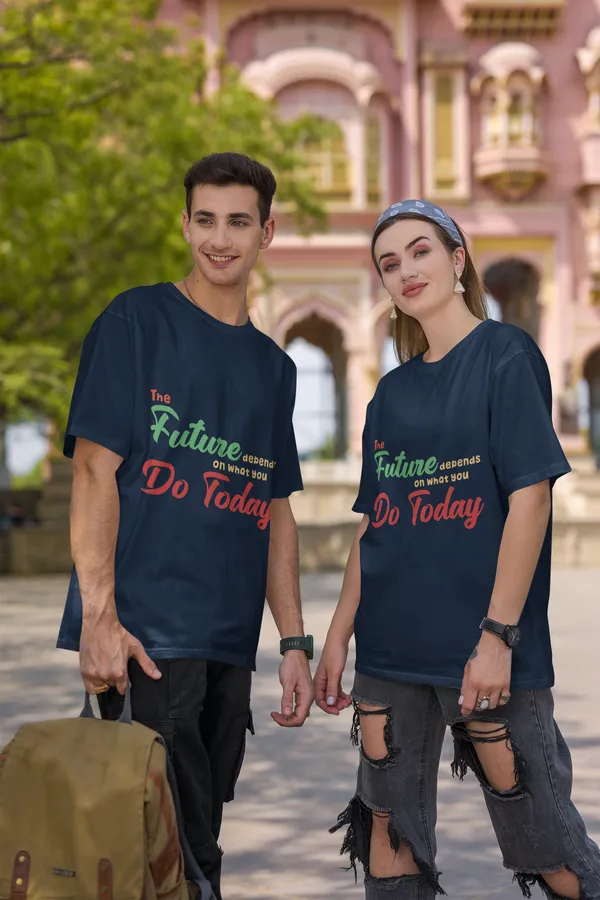 Navy_Blue_Cotton_Blend_Ultimate_Comfort_Unisex_Oversized_Tee