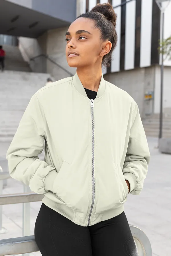 Beige_Ultra-Soft_Fabric_Womens_Plain_Bomber_Jacket