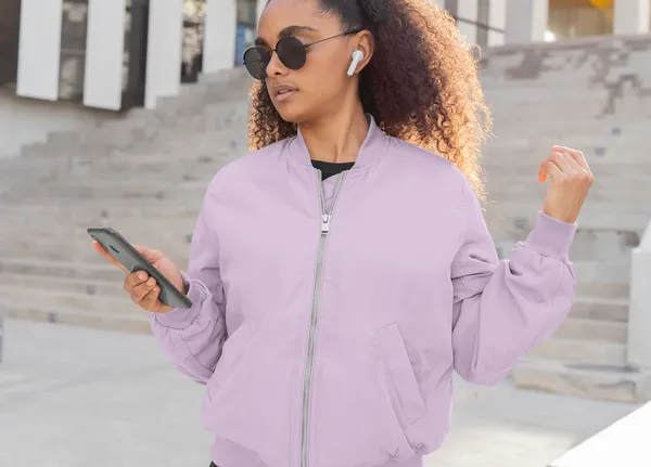 Lavender_Ultra-Soft_Fabric_Womens_Plain_Bomber_Jacket