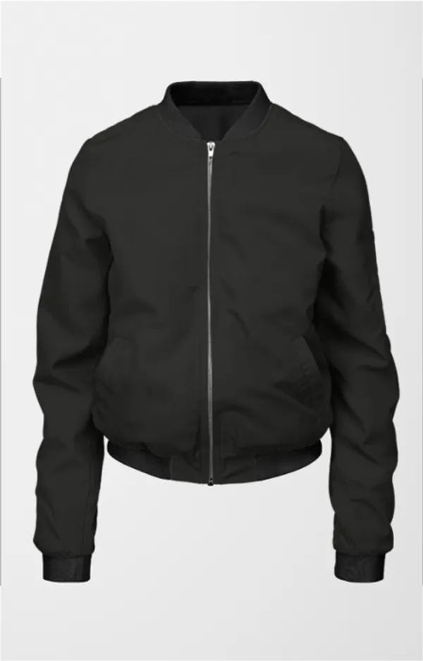 Black_Ultra-Soft_Fabric_Womens_Plain_Bomber_Jacket