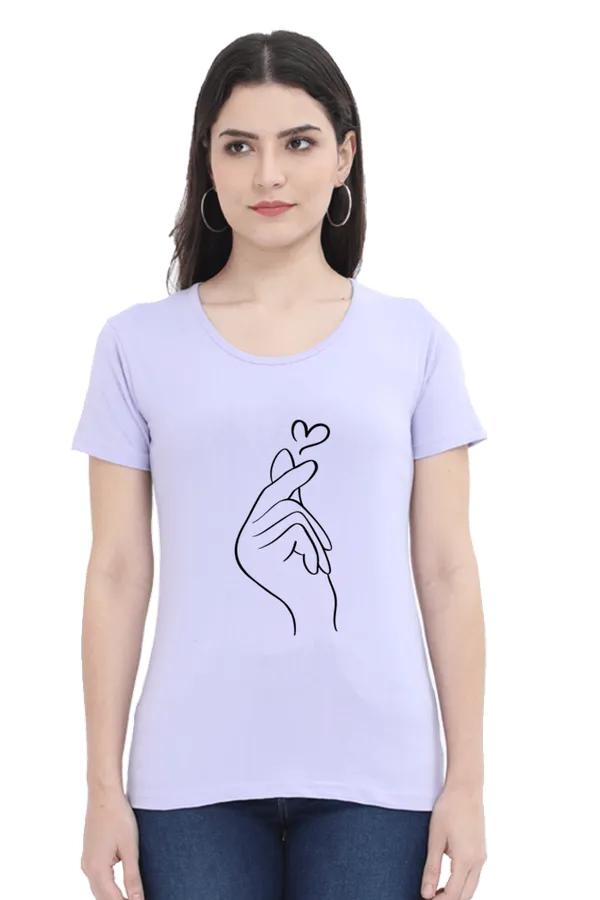Lavender_Cotton_Blend_Womens_Classic_Regular_Fit_T-Shirt