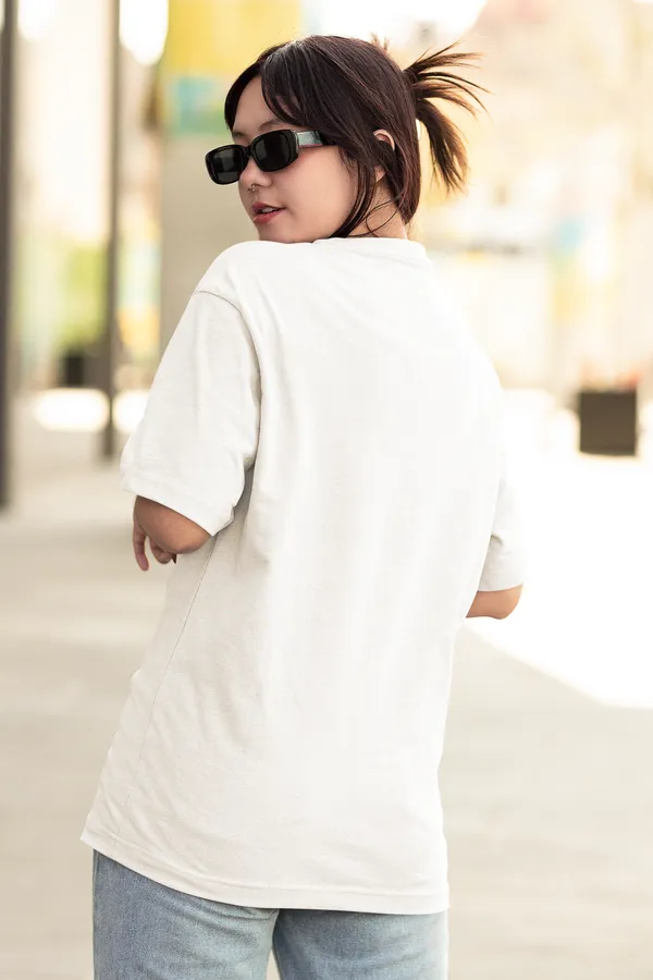 White_Cotton_Blend_Womens_Oversized_Standard_Tee