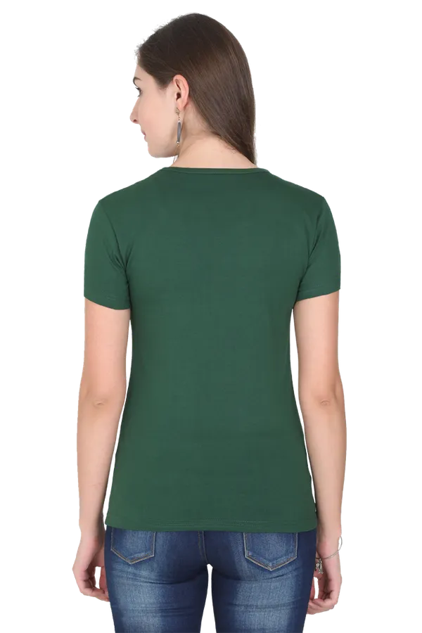Bottle_Green_Cotton_Blend_Womens_Premium_Classic_Tee