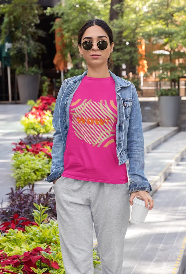 Pink_Cotton_Blend_Womens_Premium_Classic_Tee