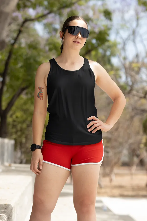 Black_Cotton_Blend_Womens_Premium_Plain_Tank_Top