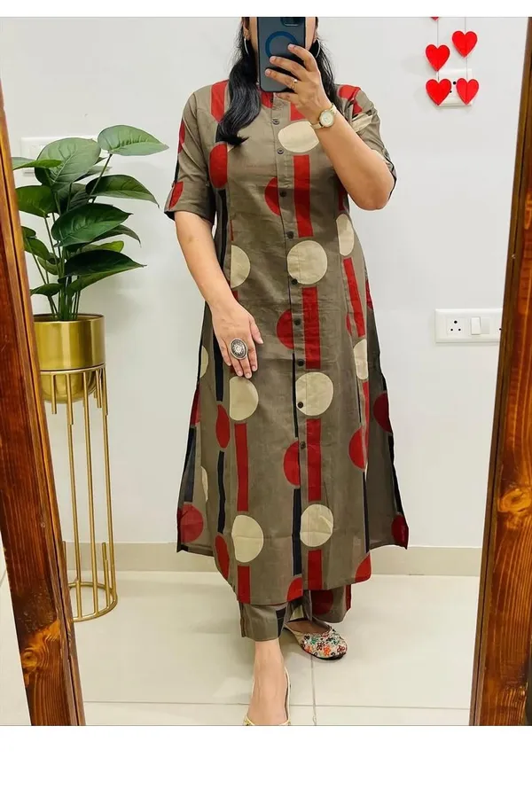 A-_Line_Prined_Cotton_Co-ord_Set