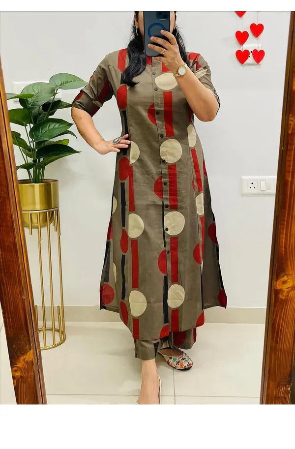 A-_Line_Prined_Cotton_Co-ord_Set