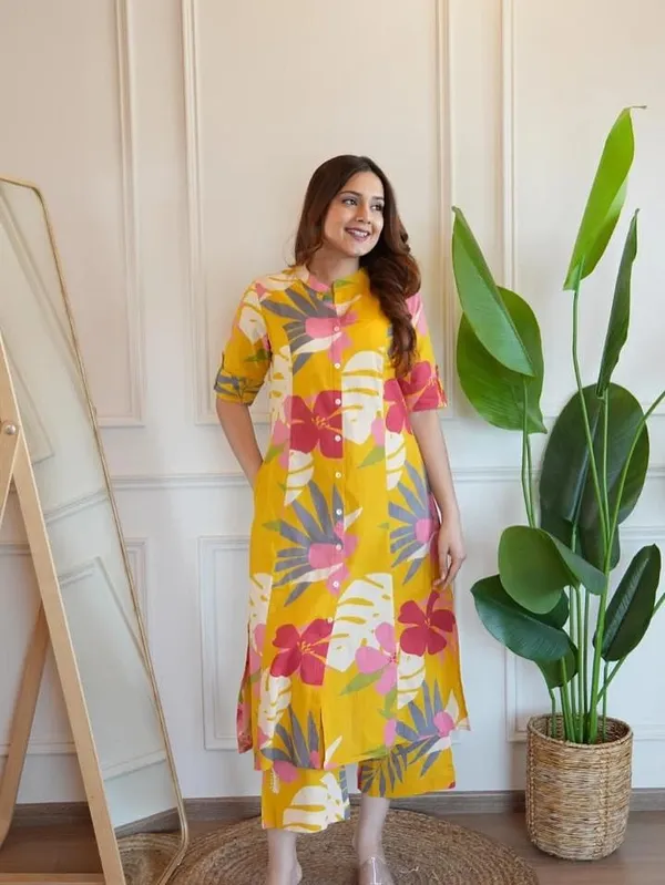 Yellow_Floral_Cotton_Kurta_Palazzo_Co-Ord_Set_For_Women_(old_yellow)