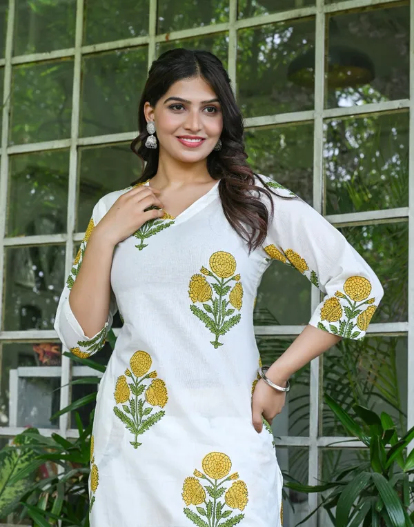 Beautiful_Cotton_Hand_block_printed_with_natural_colors_and_process_kurta_pants_sets...