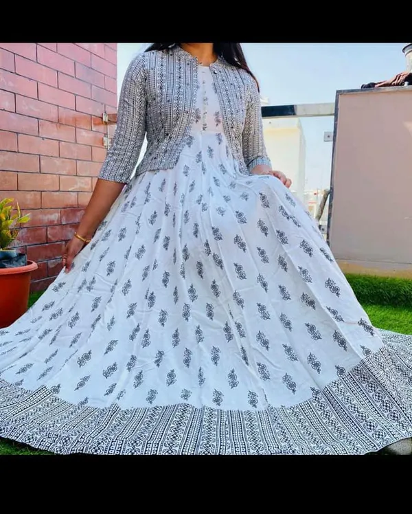 Rayon_Kurti_with_koti