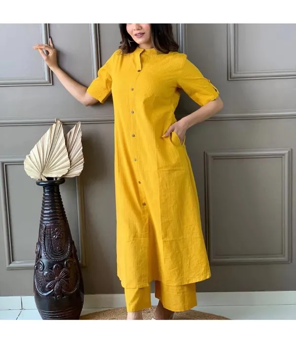 Stylish_Khadi_Cotton_Kurti_–_Perfect_for_Daily_&_Office_Wear