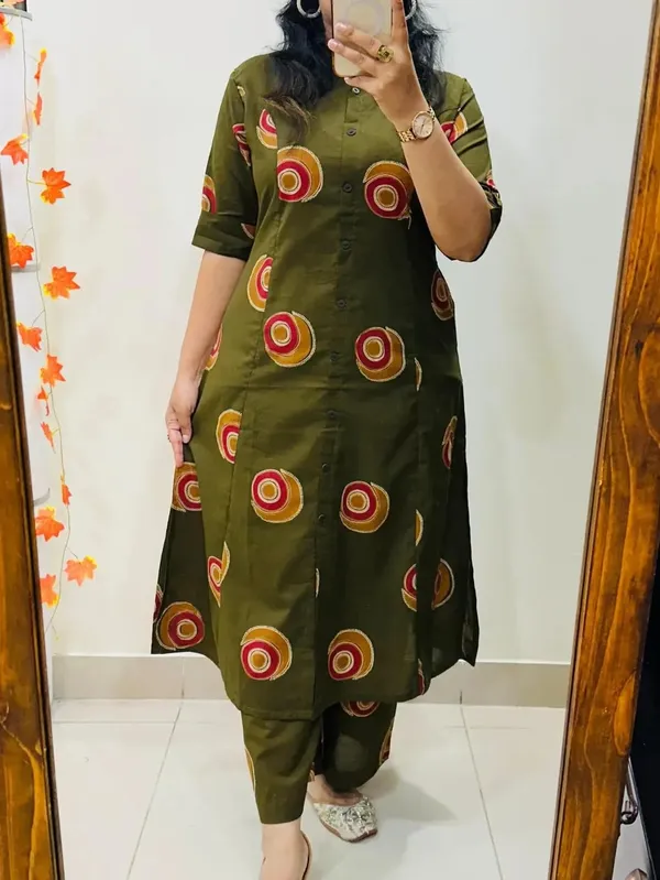 Green_Summer_with_our_amazing_cotton_kurti_Palazza_set