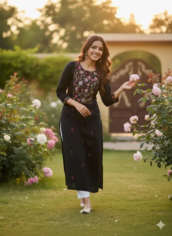 Women’s_Cotton_Slub_Kurti_|_Lightweight,_Comfortable_Daily_Wear